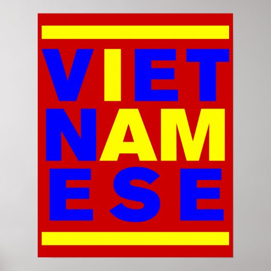 IK BEN VIETNAMESE POSTER (Voorkant)