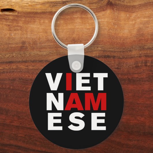 IK BEN VIETNAMESE SLEUTELHANGER (Voorkant)