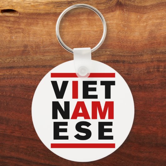 IK BEN VIETNAMESE SLEUTELHANGER (Voorkant)