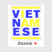 IK BEN VIETNAMESE STICKER (Vel)