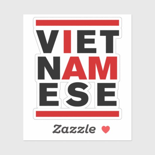 IK BEN VIETNAMESE STICKER (Vel)