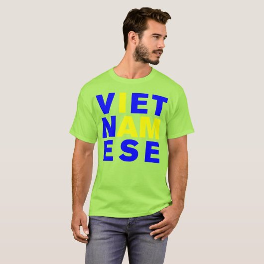 IK BEN VIETNAMESE T-SHIRT (Voorkant volledig)