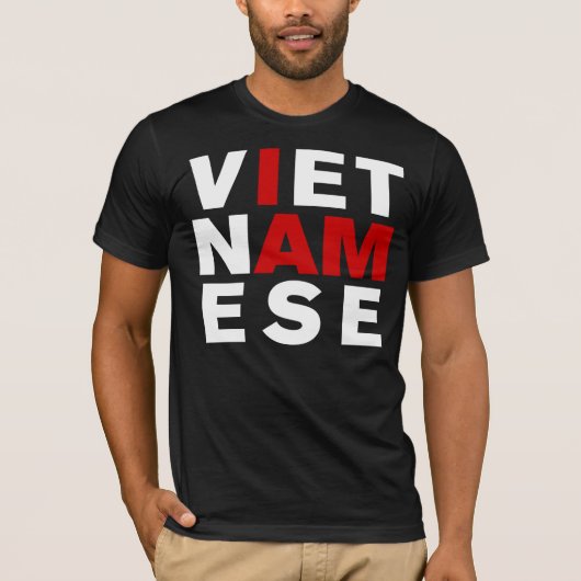 IK BEN VIETNAMESE T-SHIRT (Voorkant)