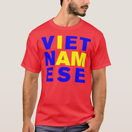 IK BEN VIETNAMESE T-SHIRT (Voorkant)