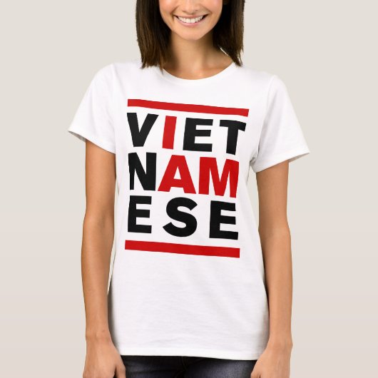 IK BEN VIETNAMESE T-SHIRT (Voorkant)