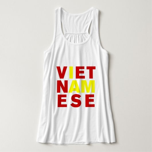 IK BEN VIETNAMESE TANKTOP (Design voorkant)