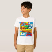 Ik ben vijf Tastic 5th Birthday T-shirt (Voorkant volledig)