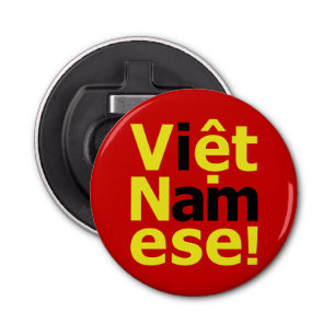 Ik ben Vikert Namese! Button Flesopener