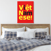 Ik ben Vikert Namese! Canvas Afdruk (Insitu (Slaapkamer))