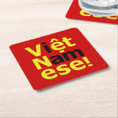 Ik ben Vikert Namese! Kartonnen Onderzetters (Schuin)