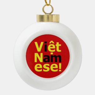 Ik ben Vikert Namese! Keramische Bal Ornament