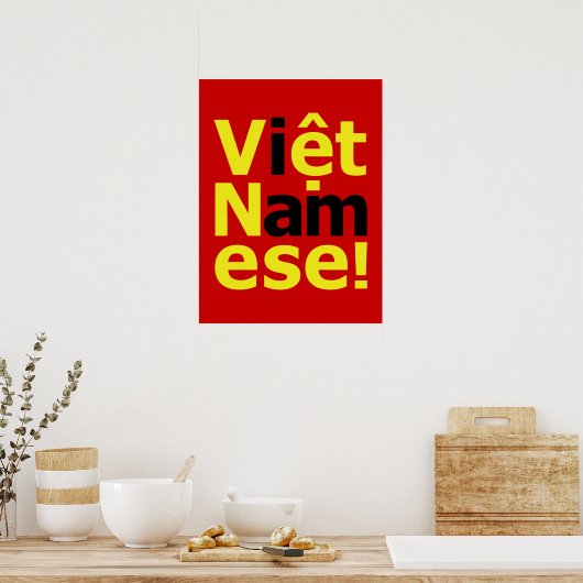 Ik ben Vikert Namese! Poster (Keuken)