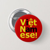 Ik ben Vikert Namese! Ronde Button 5,7 Cm (Voorkant /achterkant)