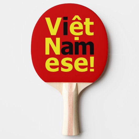 Ik ben Vikert Namese! Tafeltennisbatje (Voorkant)