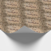 Ik ben vintage cadeaupapier (Hoek)