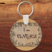 Ik ben vintage sleutelhanger (Voorkant)