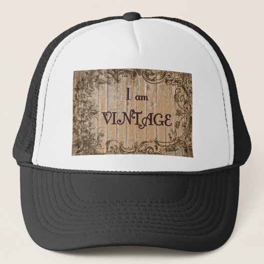 Ik ben vintage trucker pet (Voorkant)