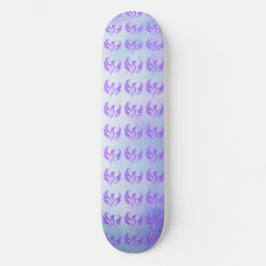 Ik Ben Violet Vlam Vuur Vogel - Blauw Violet Achte Persoonlijk Skateboard