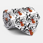 Ik ben Violin_ Stropdas (Opgerold)