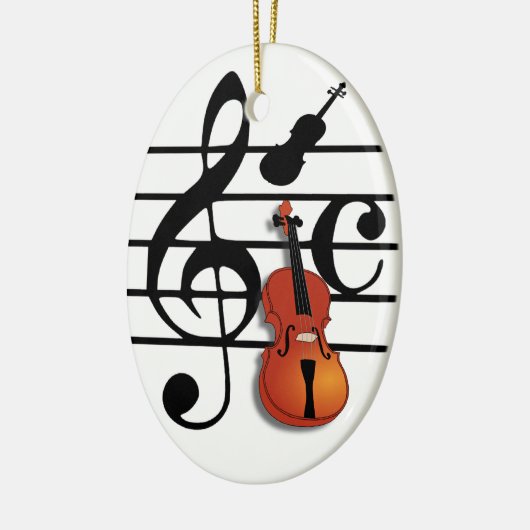 Ik ben viool#2_ keramisch ornament (Links)