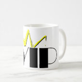 Ik ben VIP v1.1-Mok Koffiemok (Voorkant rechts)
