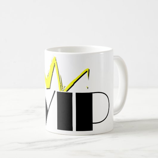 Ik ben VIP v1.1-Mok Koffiemok (Voorkant rechts)