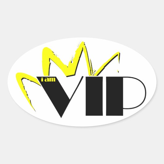 Ik ben VIP v1.1 Sticker (Voorkant)