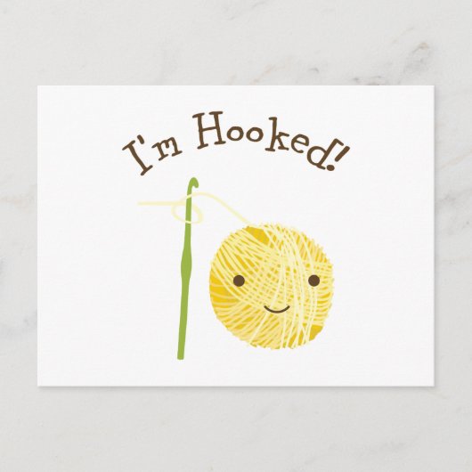 Ik ben vol. briefkaart (Voorkant)