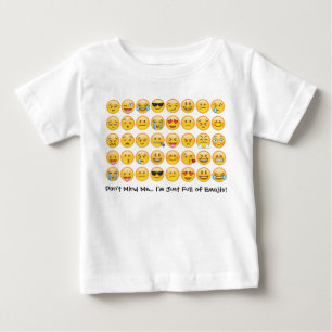 Ik ben vol Emojis. . . Toddler Emoji Tee Shirt