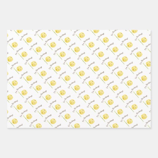 Ik ben vol. inpakpapier vel (Voorkant 3)