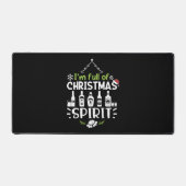 Ik ben vol kerstgeest - Kerstmis Drink Bureaumat (Voorkant)