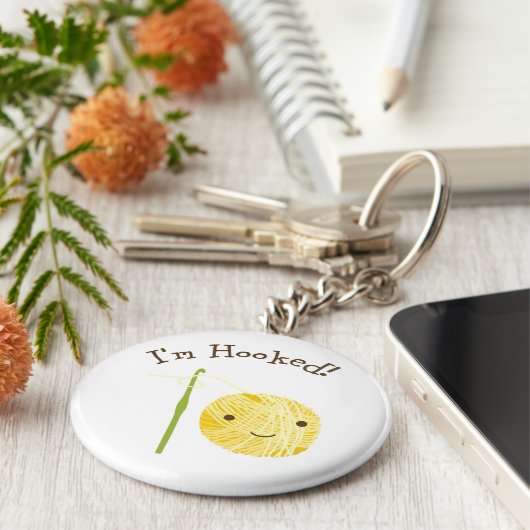 Ik ben vol. sleutelhanger (Zijkant)