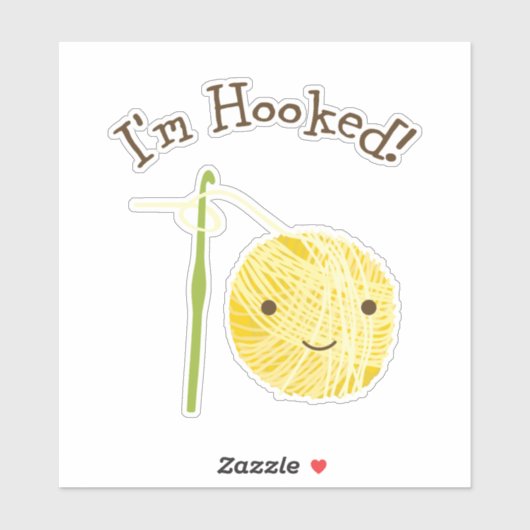 Ik ben vol. sticker (Vel)