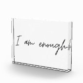 Ik ben voldoende eenvoudig citaat fotoblokken (Rechts)