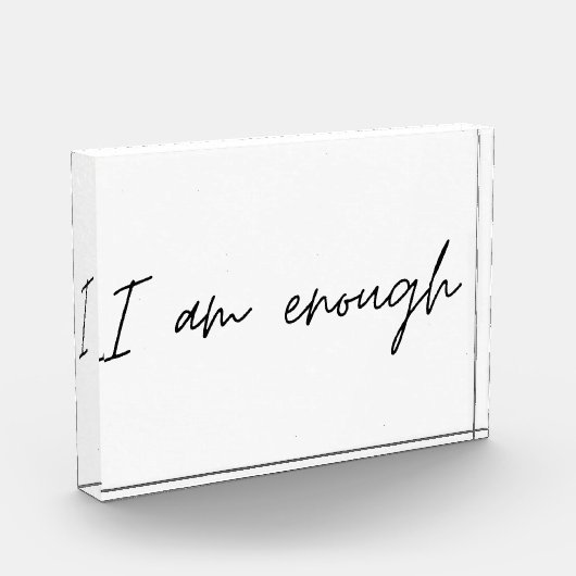 Ik ben voldoende eenvoudig citaat fotoblokken (Links)