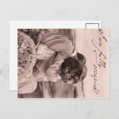 "Ik ben volledig bezet!" romantische  kus grappig Briefkaart (Voorkant / Achterkant)