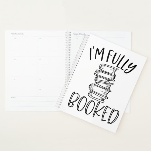 Ik ben volledig geboekt planner (Display)