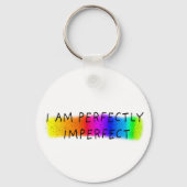 Ik ben volstrekt onvolmaakt sleutelhanger (Achterkant)