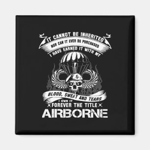 Ik ben voor altijd eigenaar van de titel Airborne  Magneet