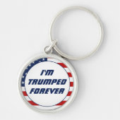 Ik ben voor altijd getroefd, Grappige Trump 2024 Sleutelhanger (Voorkant)