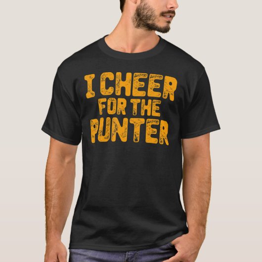 Ik ben voor de Punter 7 T-shirt (Voorkant)