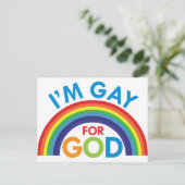 Ik ben voor God Briefkaart (Staand voorkant)