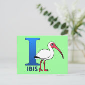 Ik ben voor Ibis Briefkaart (Staand voorkant)