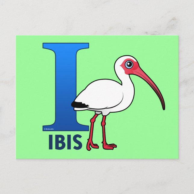 Ik ben voor Ibis Briefkaart (Voorkant)