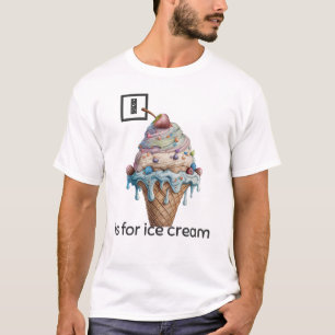 Ik ben voor Ice Cream T-Shirt