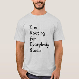 Ik ben voor iedereen zwart t-shirt