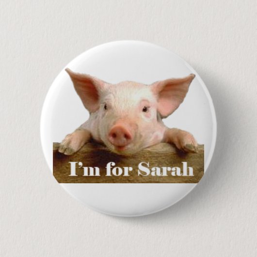 Ik ben voor Sarah Button (Voorkant)
