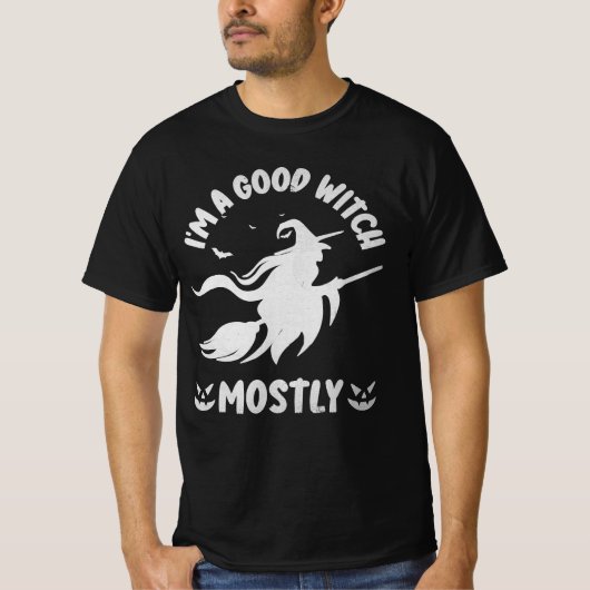 Ik ben vooral een goede heks t-shirt (Voorkant)