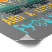 Ik ben vooral vredesliefde en licht en een beetje poster (Hoek)