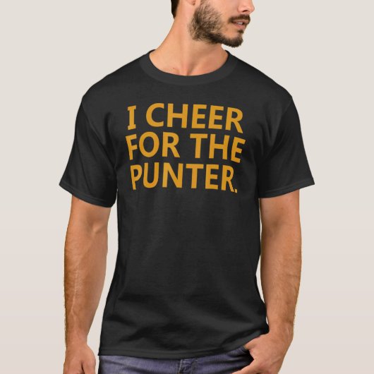 Ik ben voorstander van de Punter 61 T-shirt (Voorkant)